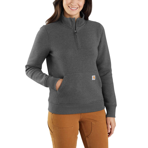 Carhartt Relaxed Fit Midweight Quarter-Zip Mock-Neck Sweatshirt