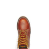 Thorogood American Heritage – 8″ Tobacco Safety Toe – Plain Toe MAXWear Wedge™