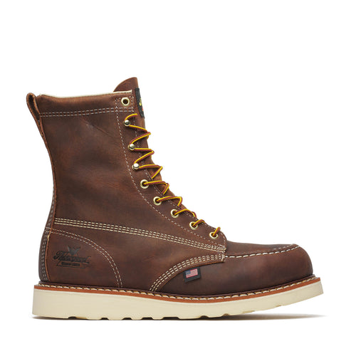 Thorogood American Heritage – 8″ Trail Crazy Horse Safety Toe – Moc Toe MAXWear Wedge™