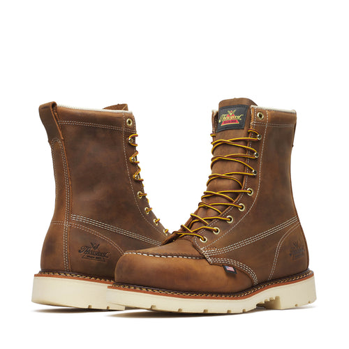 Thorogood American Heritage Moc Toe American Heritage – 8″ Trail Crazy Horse Safety Toe – Moc Toe MAXWear90™