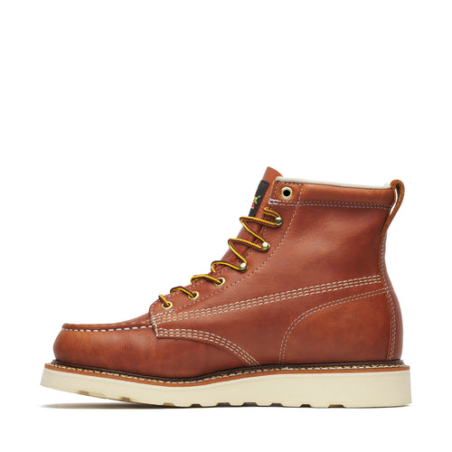 Thorogood American Heritage – 6″ Tobacco Moc Toe – MAXWear Wedge™