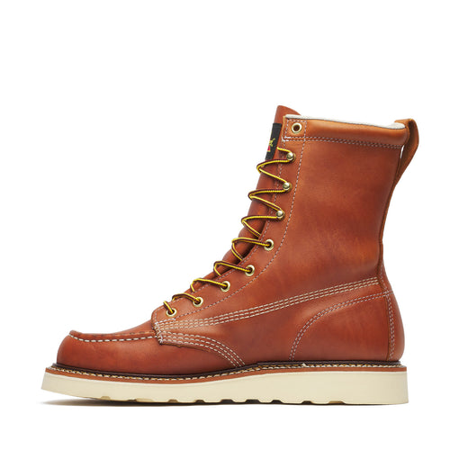 Thorogood American Heritage – 8″ Tobacco Moc Toe – MAXWear Wedge™