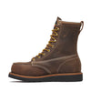 Thorogood American Heritage – 8″ Trail Crazy Horse Black Heel Safety Toe – Moc Toe MAXWear Wedge™