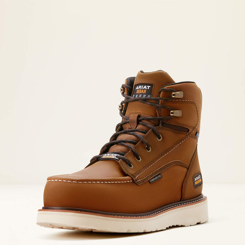 Ariat Rebar Wedge Moc Toe 6 Waterproof Composite Toe Work Boot